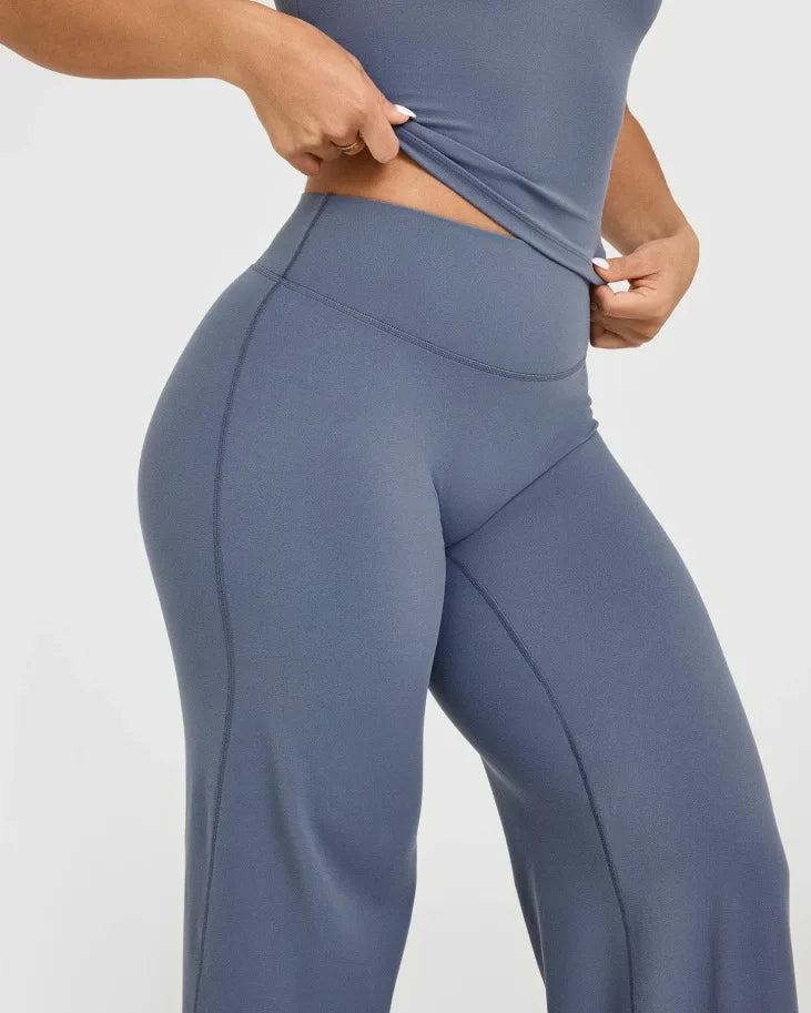 SculptFit High-Waist Flare Leggings