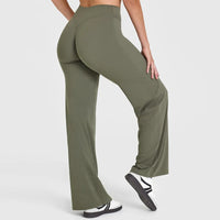 SculptFit High-Waist Flare Leggings
