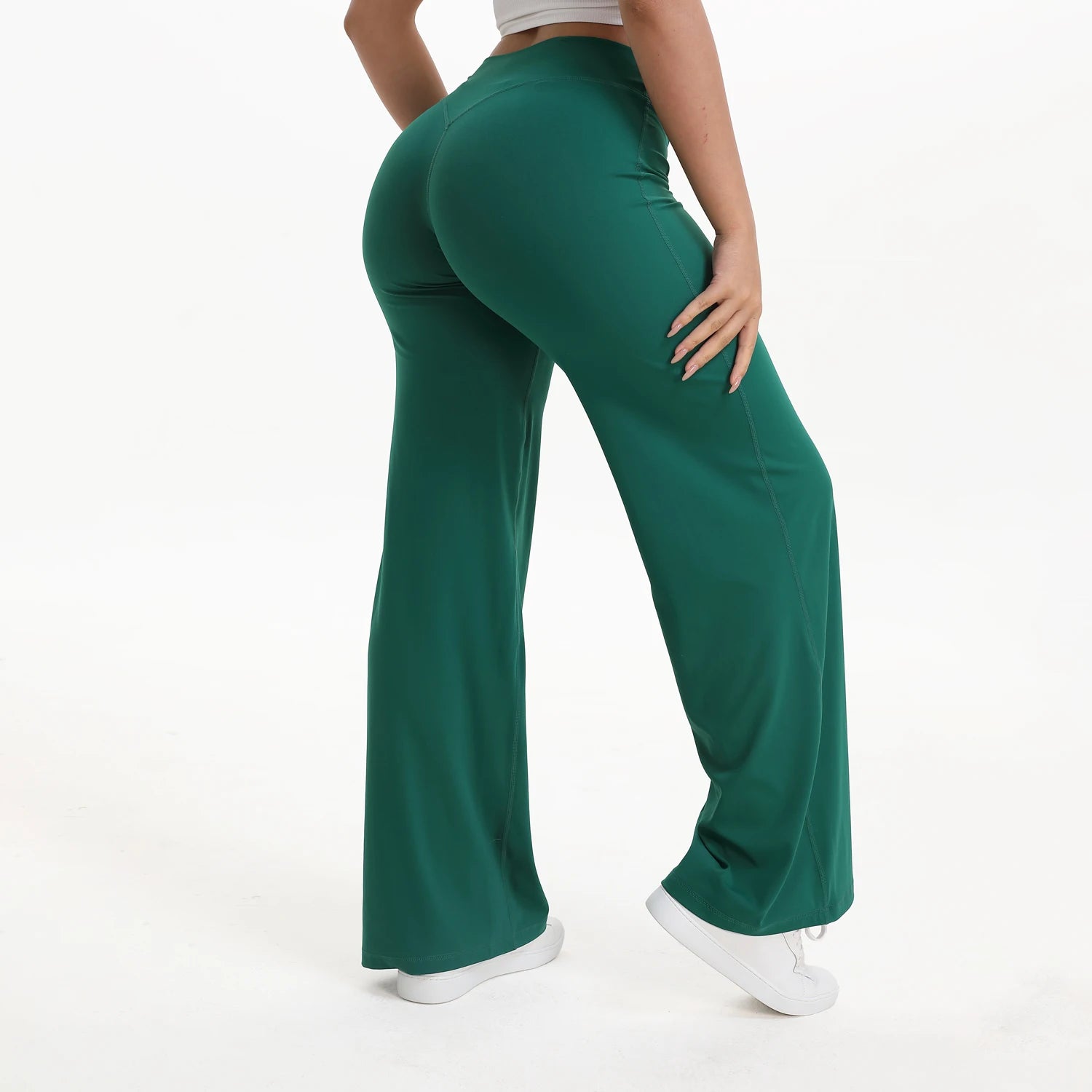 SculptFit High-Waist Flare Leggings