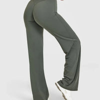 SculptFit High-Waist Flare Leggings