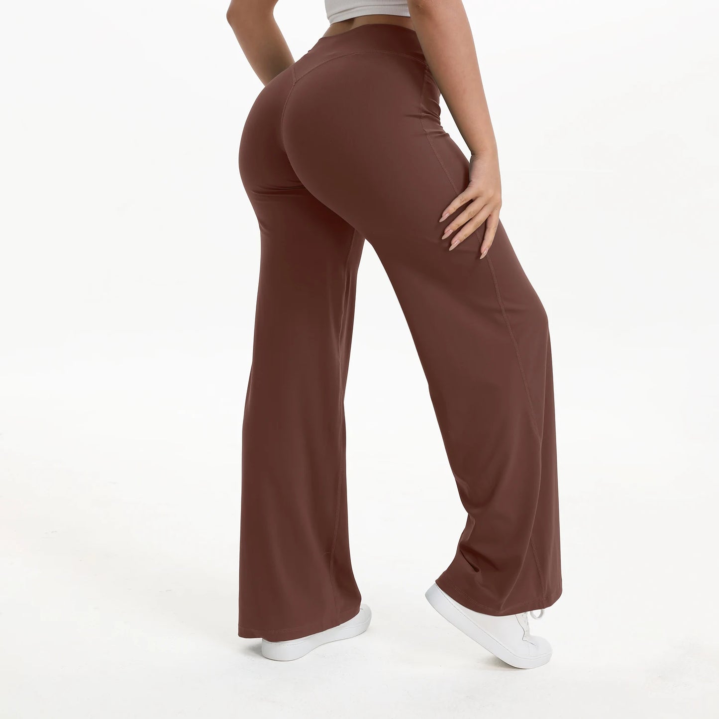 SculptFit High-Waist Flare Leggings