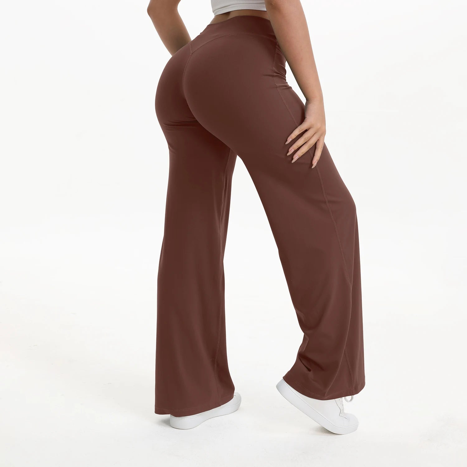 SculptFit High-Waist Flare Leggings