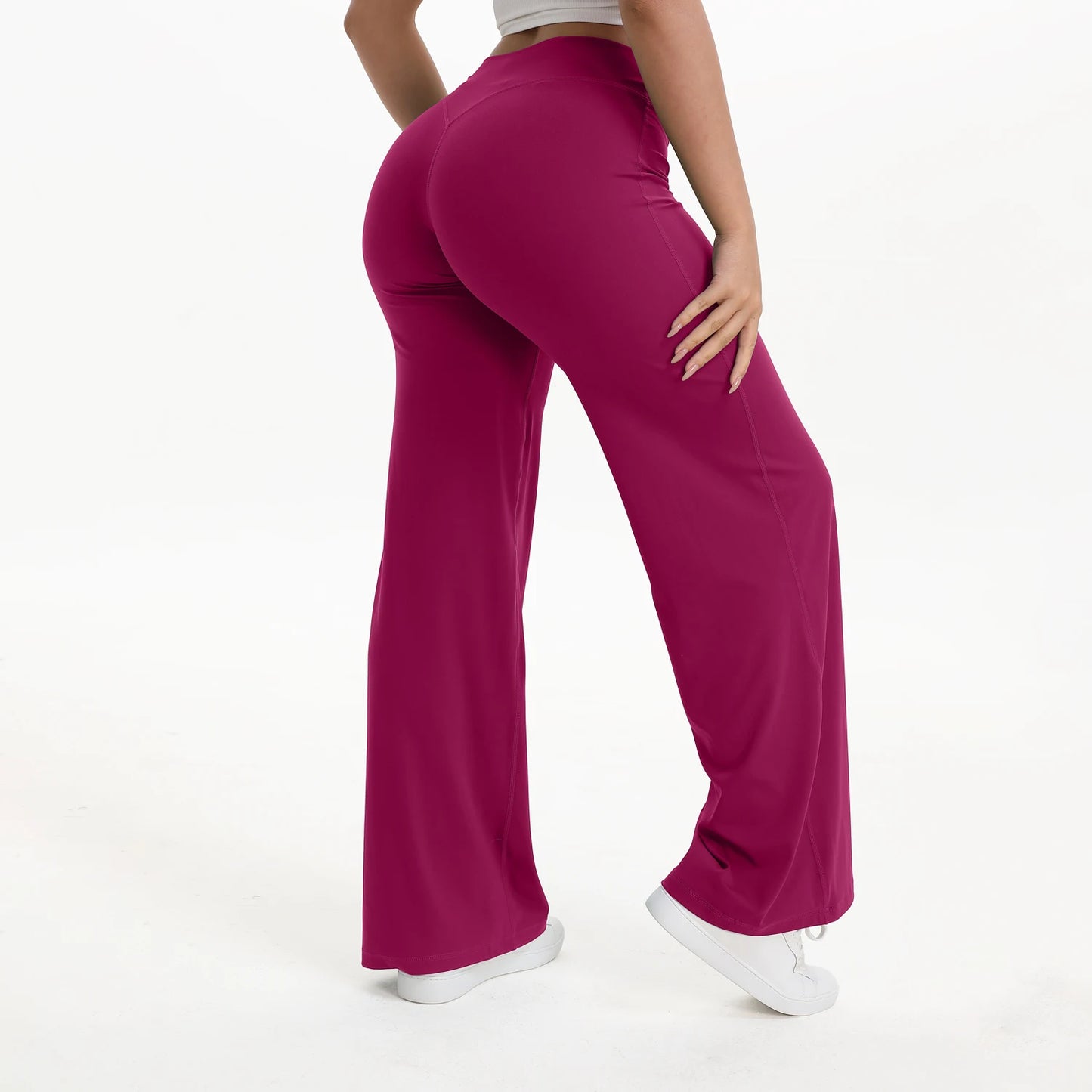 SculptFit High-Waist Flare Leggings