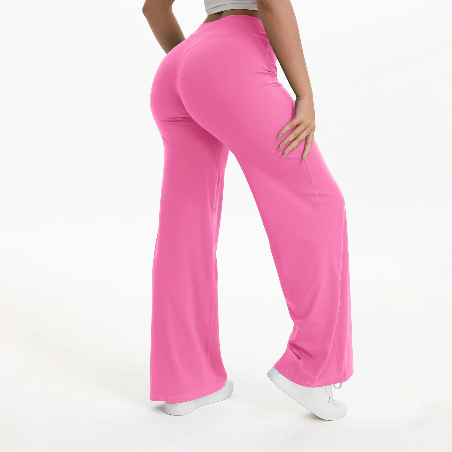 SculptFit High-Waist Flare Leggings