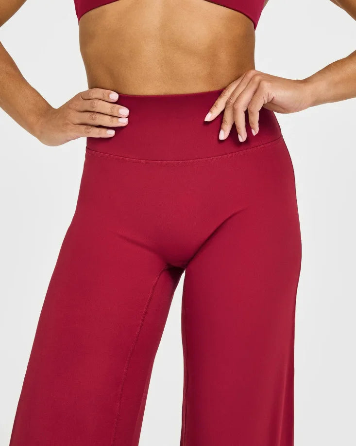 SculptFit High-Waist Flare Leggings
