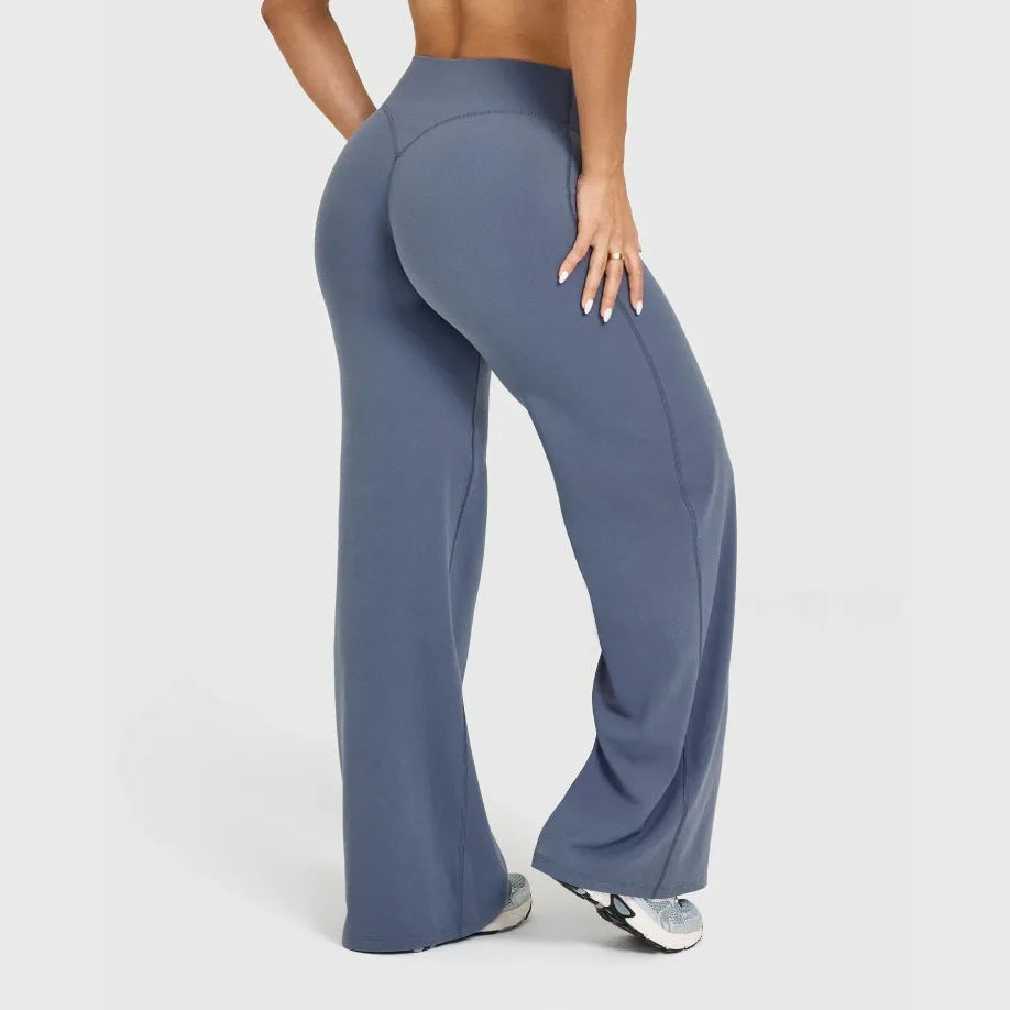SculptFit High-Waist Flare Leggings