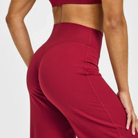 SculptFit High-Waist Flare Leggings