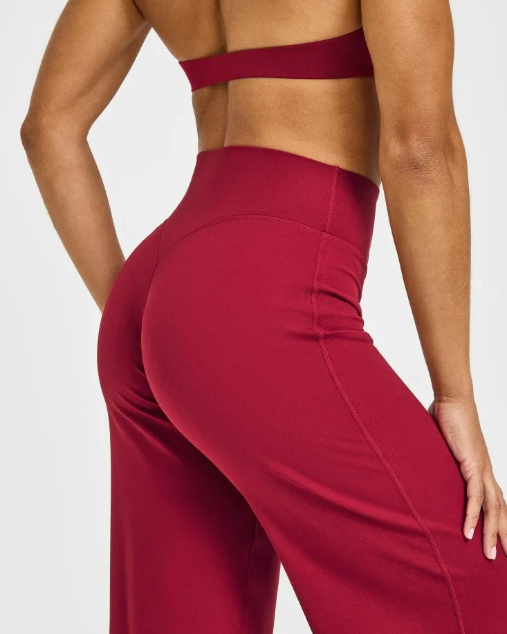 SculptFit High-Waist Flare Leggings