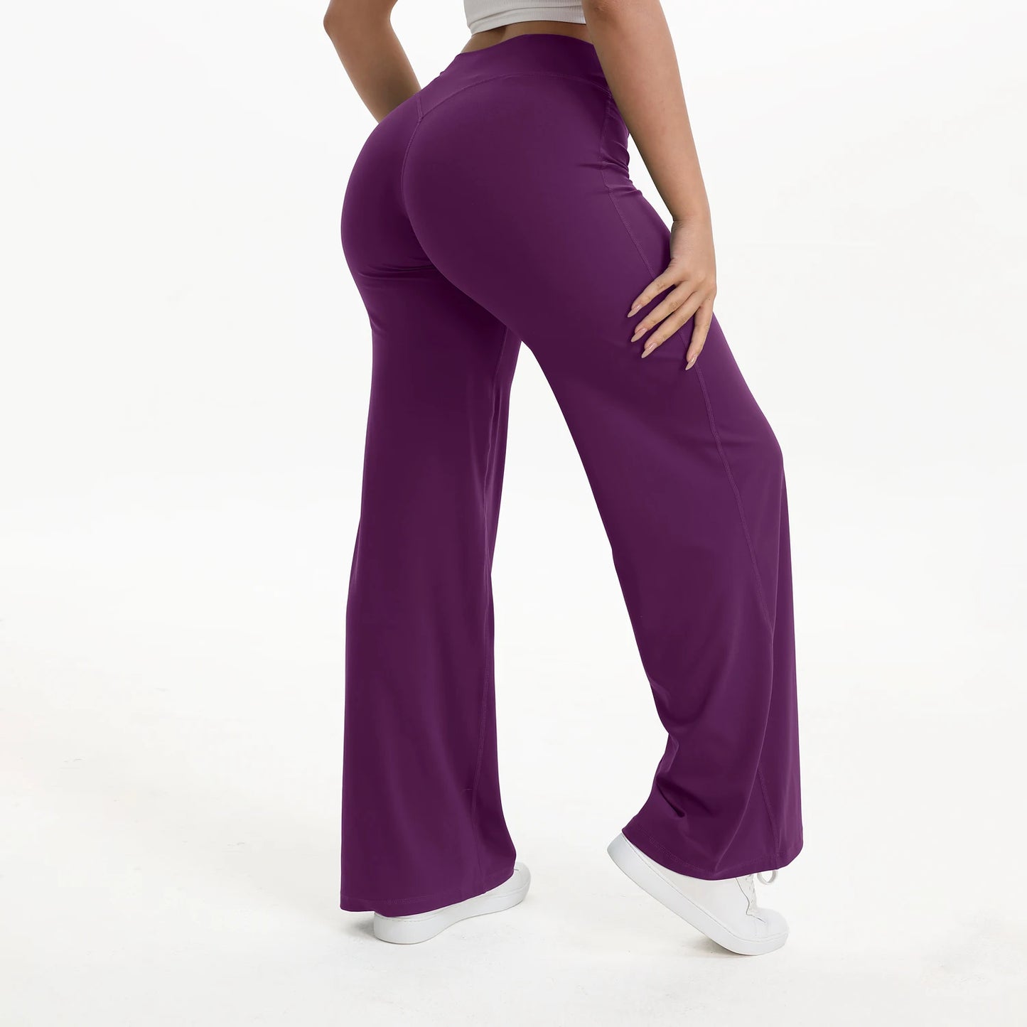 SculptFit High-Waist Flare Leggings