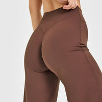 SculptFit High-Waist Flare Leggings