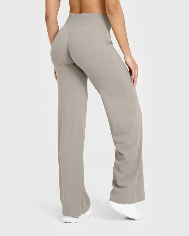 SculptFit High-Waist Flare Leggings