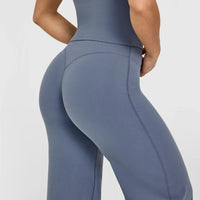 SculptFit High-Waist Flare Leggings