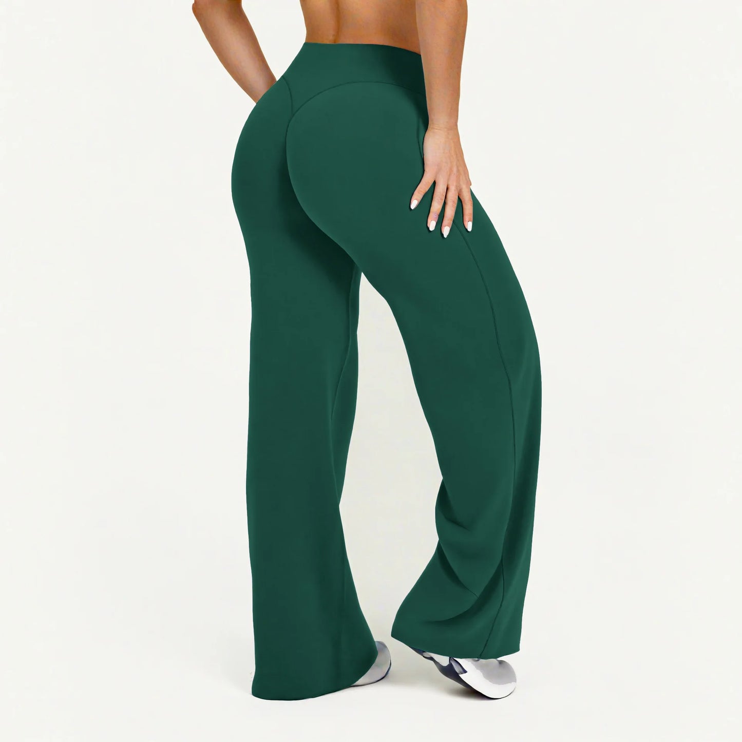 SculptFit High-Waist Flare Leggings