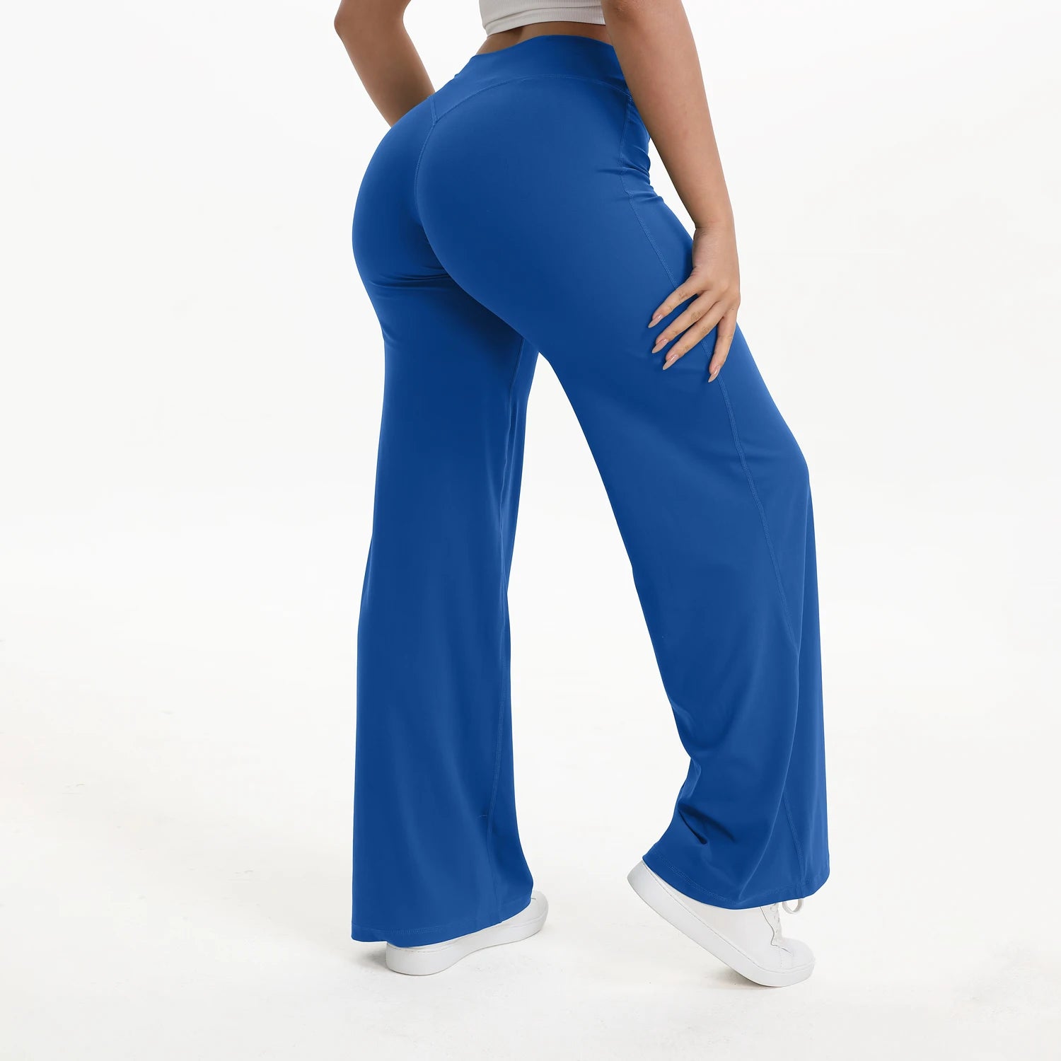 SculptFit High-Waist Flare Leggings