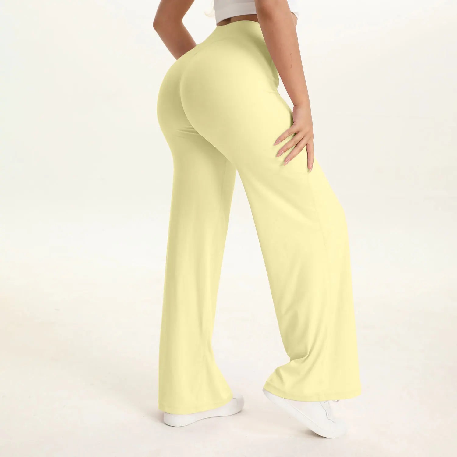 SculptFit High-Waist Flare Leggings