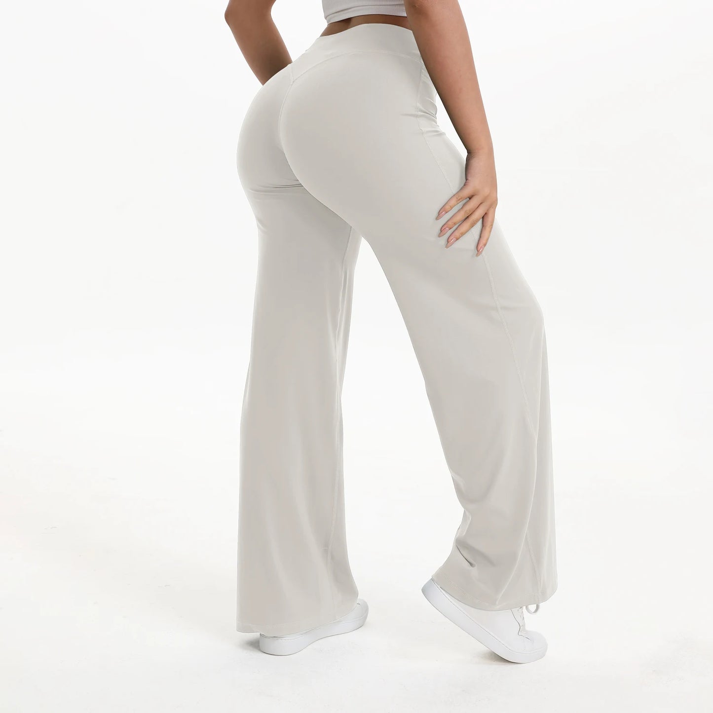 SculptFit High-Waist Flare Leggings