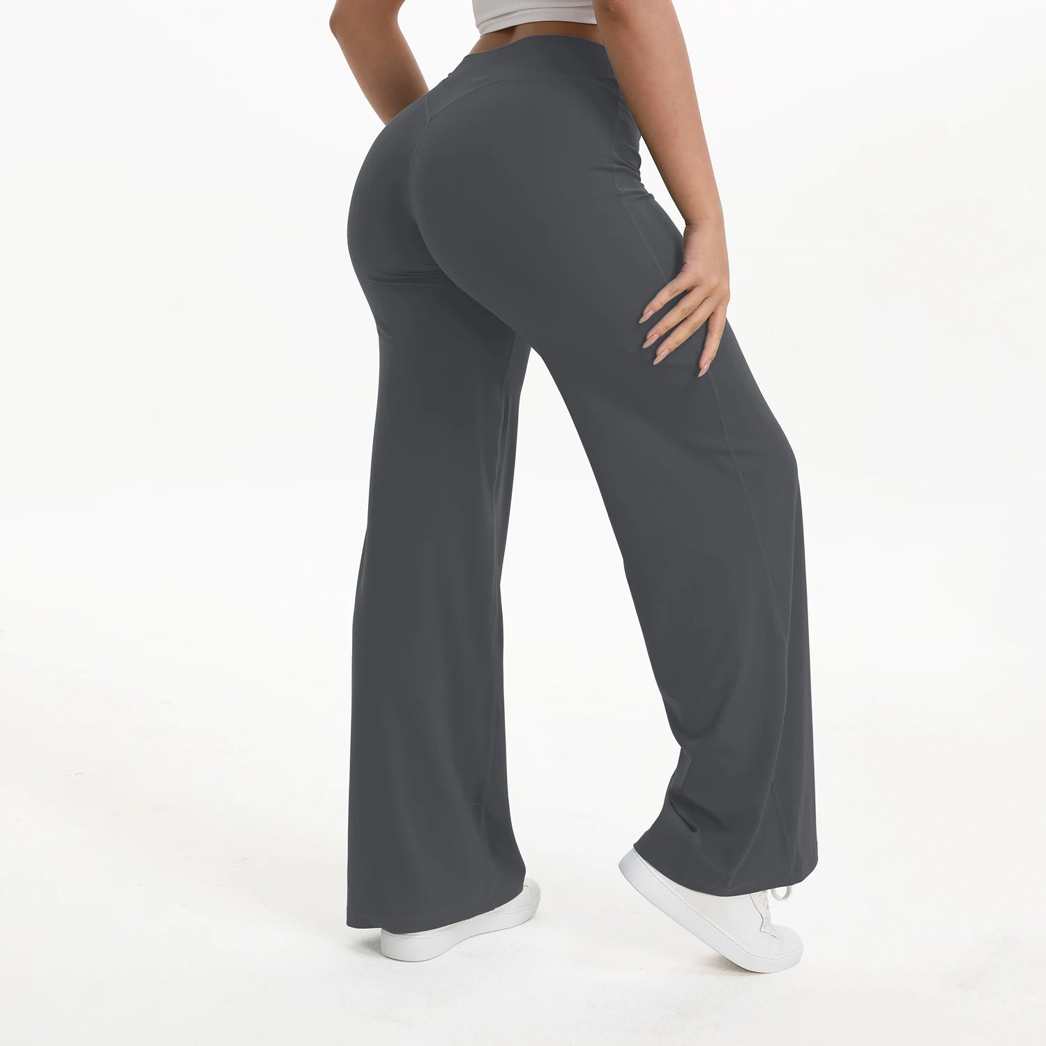 SculptFit High-Waist Flare Leggings