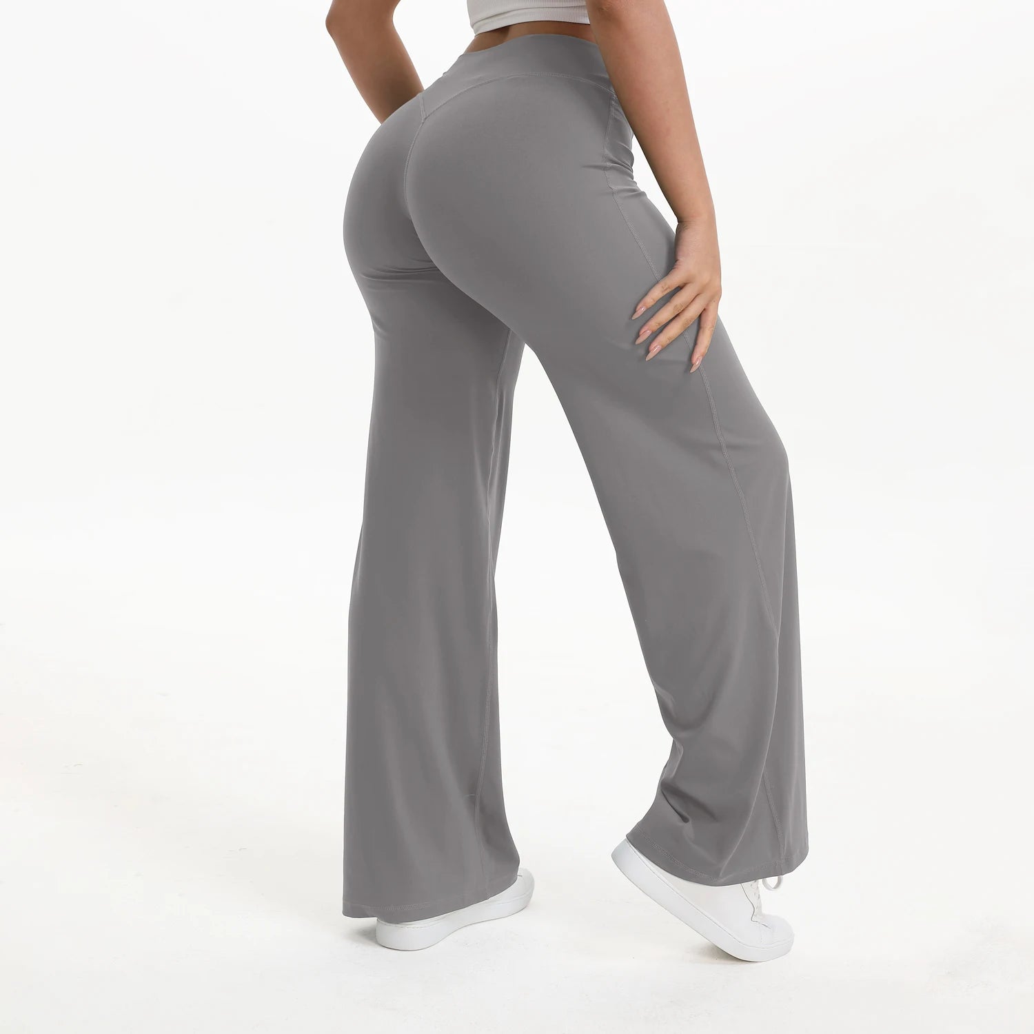 SculptFit High-Waist Flare Leggings